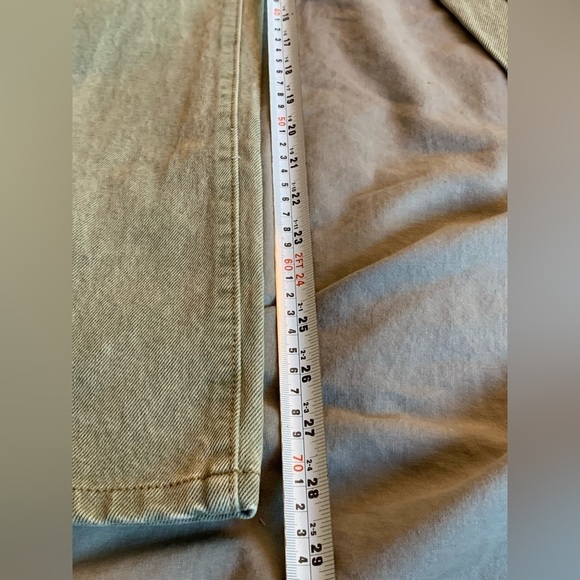 SLVRLAKE London high-rise straight-leg jeans. Pale green Size 24 - Picture 14 of 15